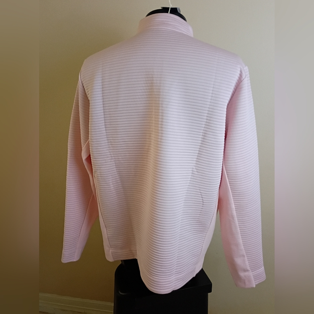 Adidas Golf Ultimate 365 DWR Textured Water Repellent, Sandy Pink - NWT XL $85 - Picture 3 of 6